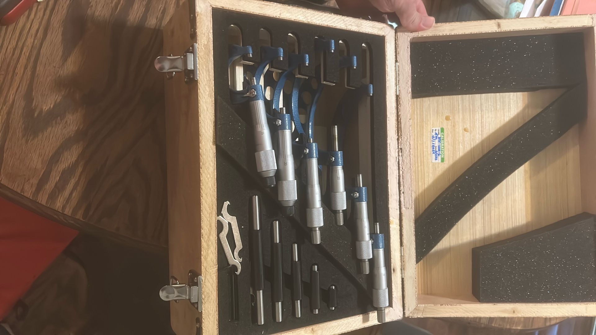 0”-6” Fowler OD Mic set