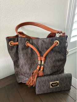 Michael Kors Purse and Trifold Wallet