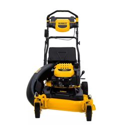 DEWALT 28 in. 224cc E-GOV Engine 3-in-1 Gas RWD Self-Propelled Lawn Mower with High Rear Wheels