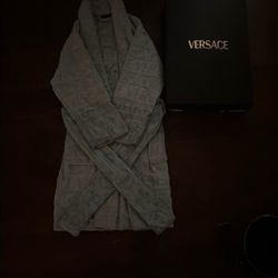 VERSACE ROBE PALE BLUE