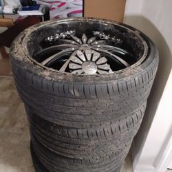 22 Inch Rims 5 Lug Universal 