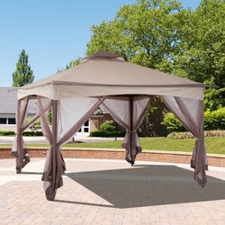 NEW Outdoor Tent with side wall windows for Wedding Party Patio Gazebo canopy Camping