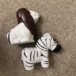 Cute Dog Squeeze Toys (Set of 2) – Like New