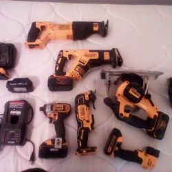 DeWalt Tools And Batteries