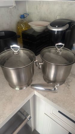 Princess House Stainless Steel Ice Bucket