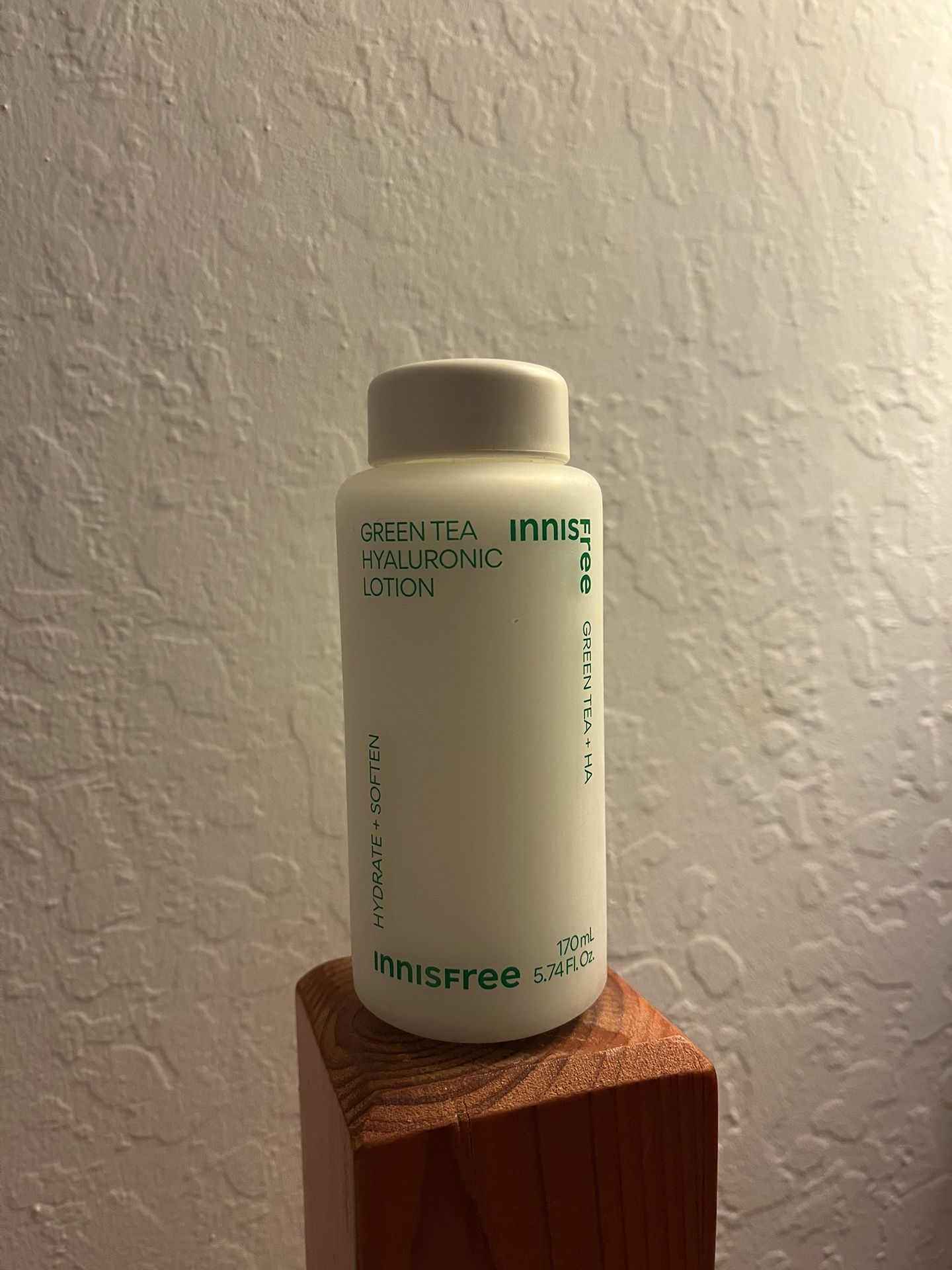 Innisfree Green Tea Hyaluronic Lotion 170ml Hydrate Moisturize Skincare USA