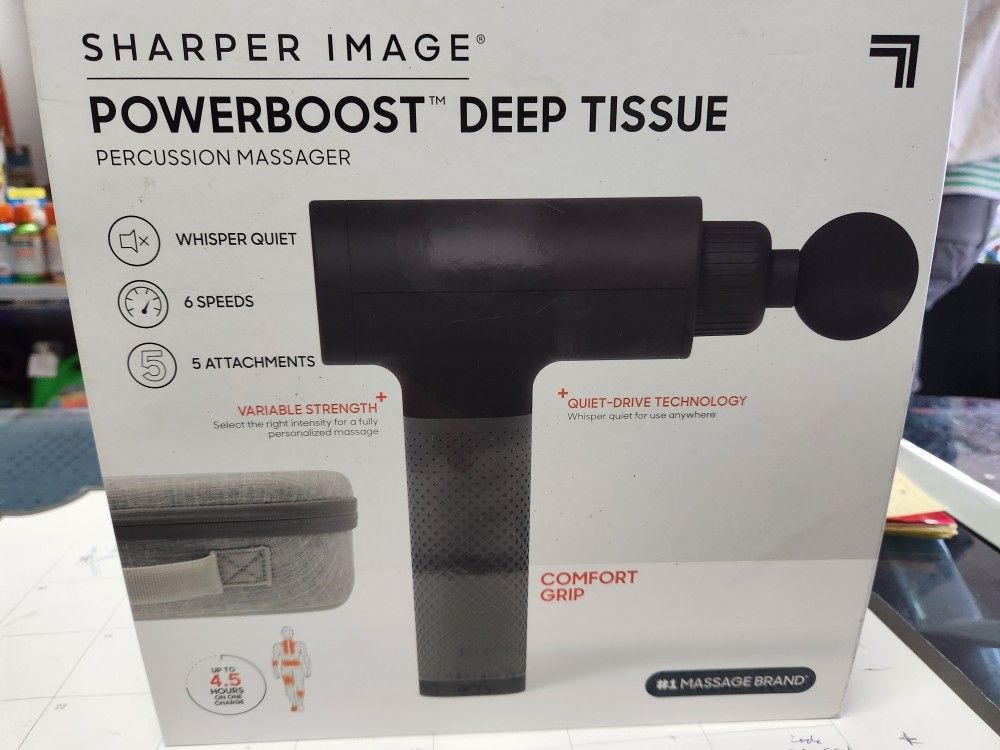 Sharper Image Power Boost Deep Tissue Body Massager