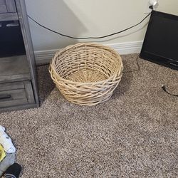 Basket And Blankets 