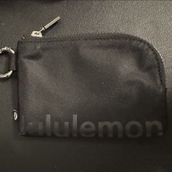 Lululemon Clippable Card Pouch Black