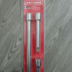 Craftsman 3 PC. 1/2" Drive Extension Set