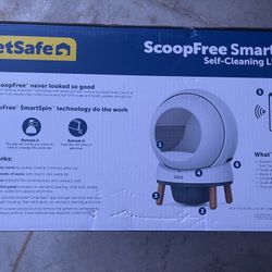Pet Safe:  Scoop Free Smart Spin Self Cleaning Litter Box