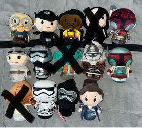 Hallmark Itty Bittys Star War Characters - $5/each or $50 for all 11