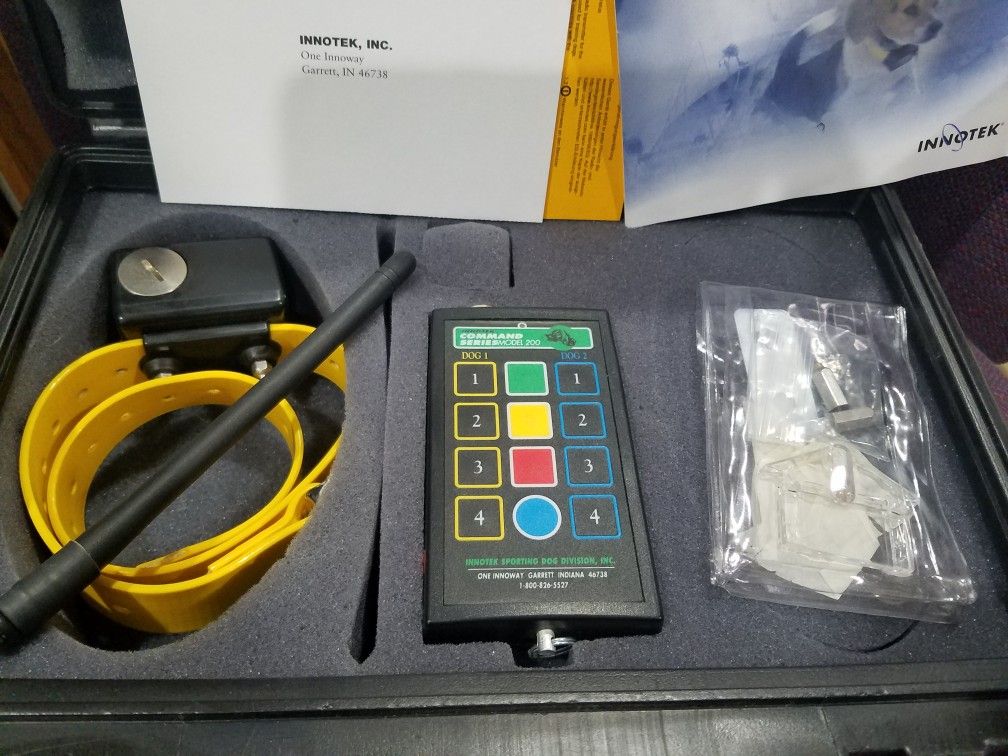 Innotek dog remote trainer works good like new tested