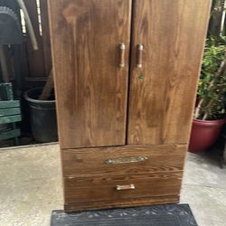Armoire . Armario 60 in  h by 29 1/ 2 wide