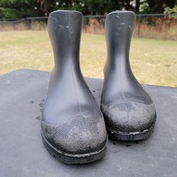 Rubber Boot- Black Size 13