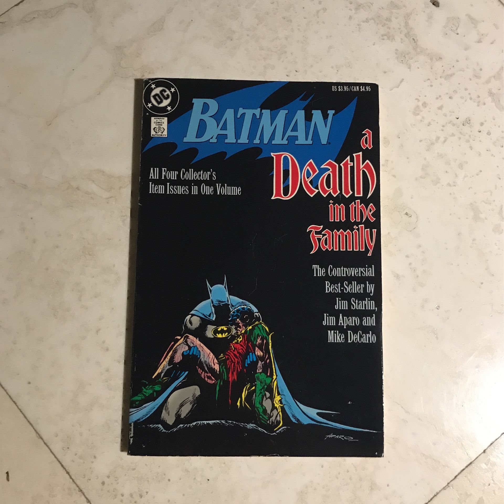 Batman “A Death in the Family” 4 Issues in 1 Volume