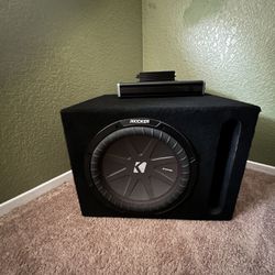 Subwoofer And Amp Combo