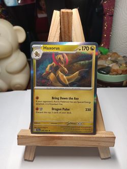 Haxorus 46/64 Shrouded Fable rare Pokemon Reverse Holo NM