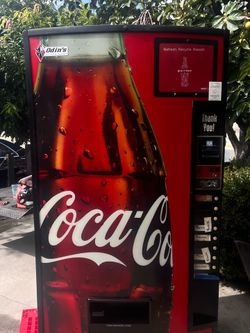 Coca cola vending machine
