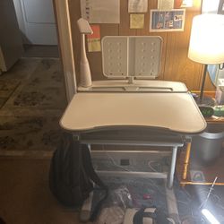 Desk With Chair And Toy Box