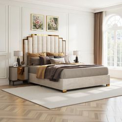 King Upolstered Bed