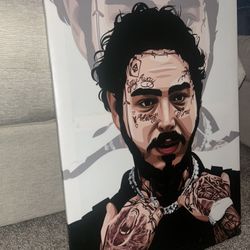 Post Malone Canvas