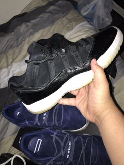 Derek jetter Jordan 11s and Barron 11s
