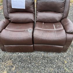 Free Dual Recliner chair North Marysville