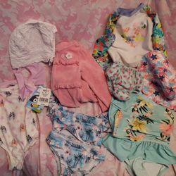 18-24 Month Girls Swim Suit Lot