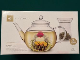 40 oz. Tea In Bloom Celebration Teapot