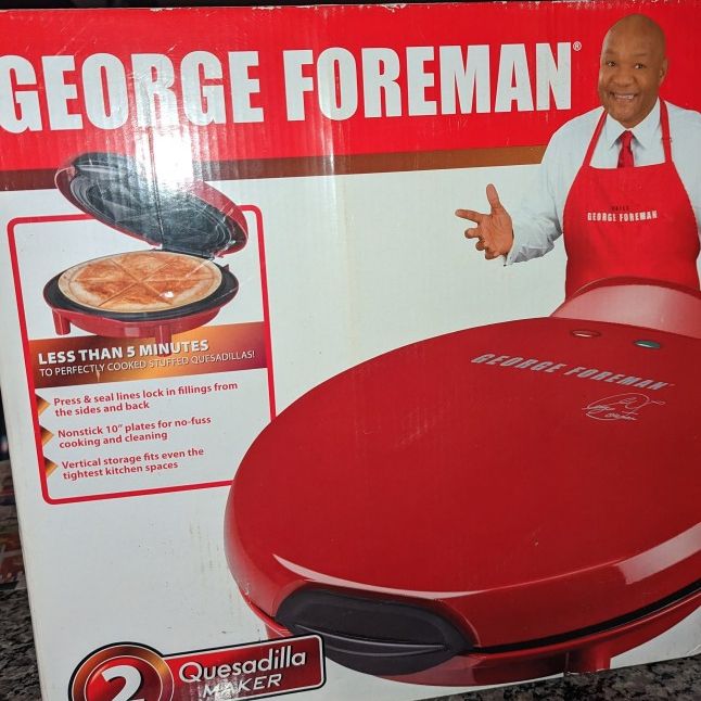 George Foreman 10 Quesadilla Maker