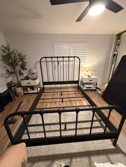 Queen size bed frame