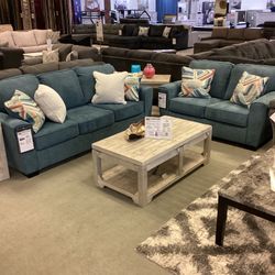 Cashton Sofa and Loveseat Set