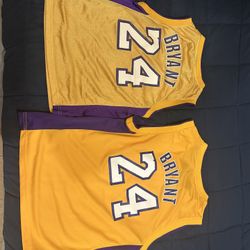 LAKERS JERSEYS- KOBE BRYANT