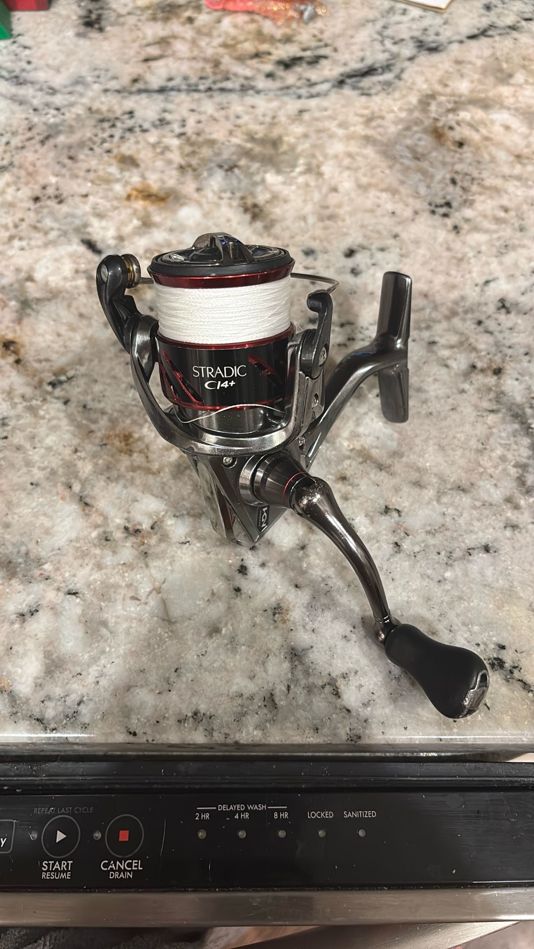 Shimano Stradic Ci4+ 2500 HS freshly spooled
