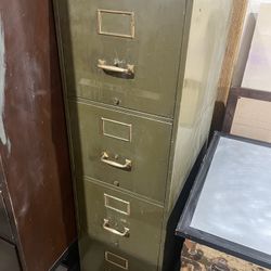 Antique File Cabinet 