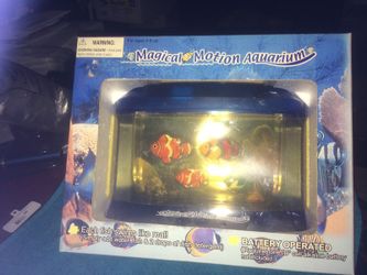 Magical motion aquarium NEW