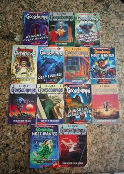 Goosebumps R.L. Stine Book Lot – 13 Books