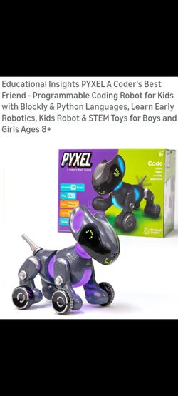 #1558, Pyxel coding robot dog.