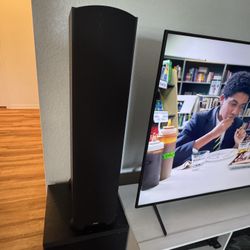 Klipsch Tower Speakers x2, W/ Yamaha Receiver 
