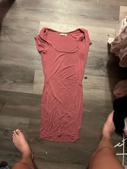 Maroon dress