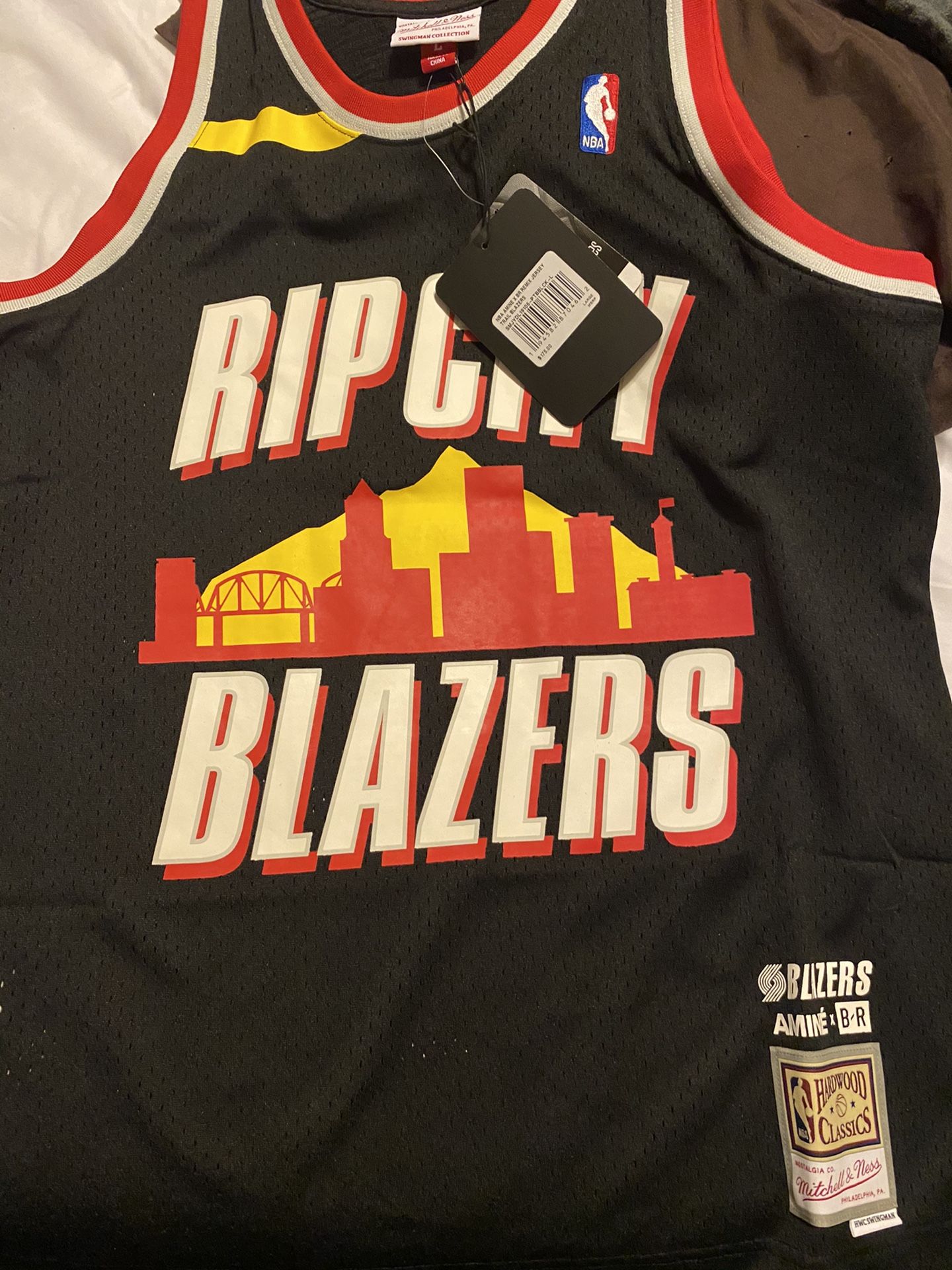 Amine X Portland Trail Blazers Jersey