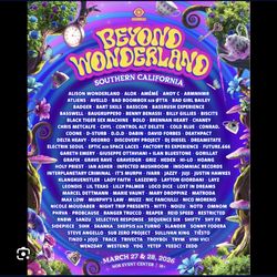 Beyond Wonderland Friday GA