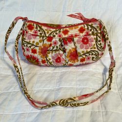 Vintage Vera Bradley Frannie Crossbody Bag in Folkloric