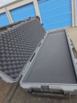 Large Hard Shell Rifle Case with Foam