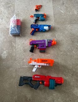 Nerf Gun Blaster Bundle + 200 Darts