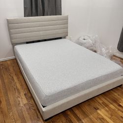 Bed Frame And Mattress 