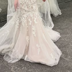 LOOKING for a wedding dress!