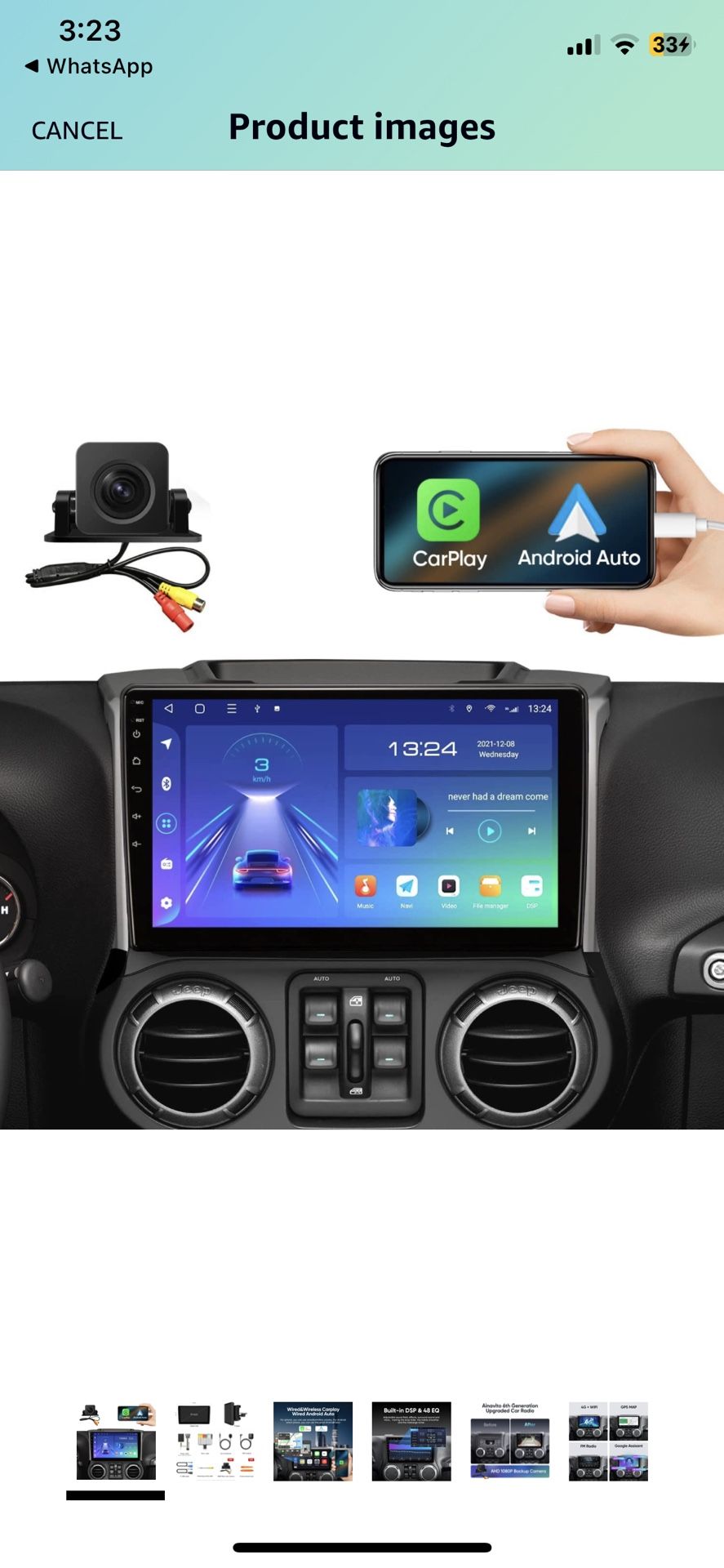 AINAVITO 10 Inch 5G WiFi 8 Core (2G Ram 32G ROM) Car Radio Stereo Andriod