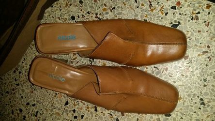 leather shoea size 8